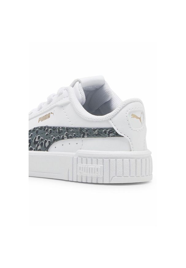 Puma - Sneakersy dla małych dzieci Carina 2.0 Animal Update PUMA. Kolor: żółty, biały, wielokolorowy, szary