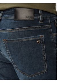 BOSS Jeansy 50566088 Granatowy Regular Fit. Kolor: niebieski #5