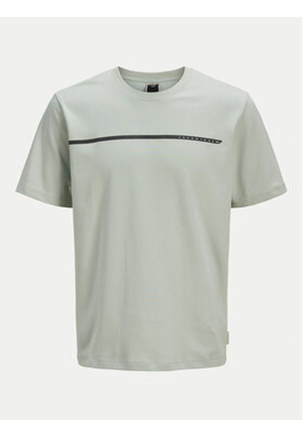 Jack & Jones - Jack&Jones T-Shirt Fusion 12273120 Zielony Regular Fit. Kolor: zielony. Materiał: syntetyk