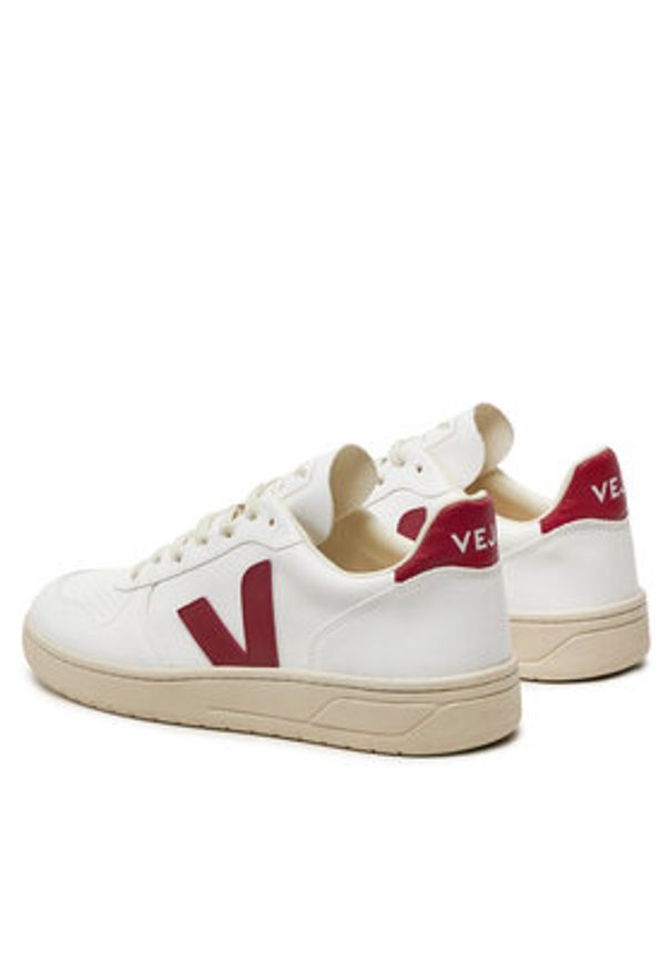 Veja Sneakersy V-12 VX0703279B Biały. Kolor: biały. Materiał: skóra