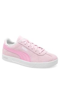 Puma Sneakersy CLUB 38111131 Różowy. Kolor: różowy. Materiał: skóra, zamsz