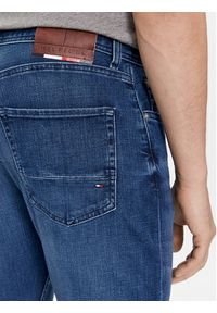 TOMMY HILFIGER - Tommy Hilfiger Jeansy Houston MW0MW33970 Granatowy Tapered Fit. Kolor: niebieski