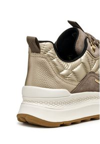 Geox Sneakersy D Spherica Actif X2 D46WPD 0FU22 C6172 Brązowy. Kolor: brązowy. Materiał: skóra