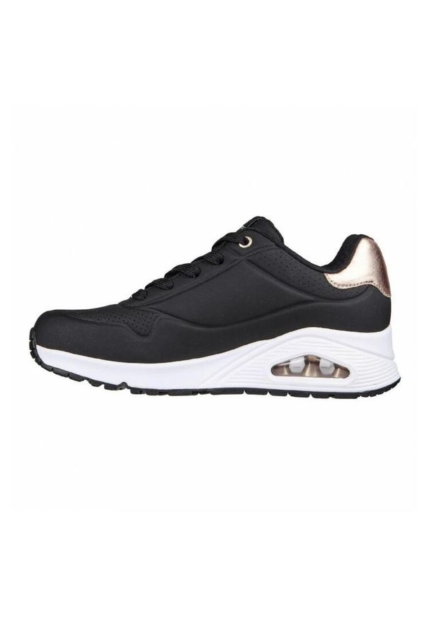 skechers - Buty na co dzień damskie SKECHERS UNO. Okazja: na co dzień. Kolor: czarny. Model: Skechers Sport. Sport: turystyka piesza