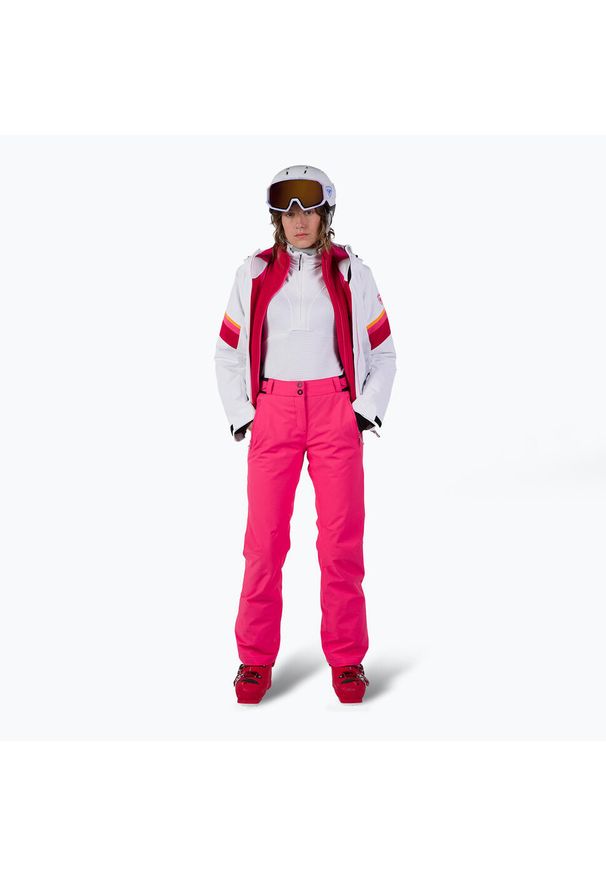 Spodnie narciarskie damskie Rossignol Ski. Kolor: różowy. Sport: narciarstwo