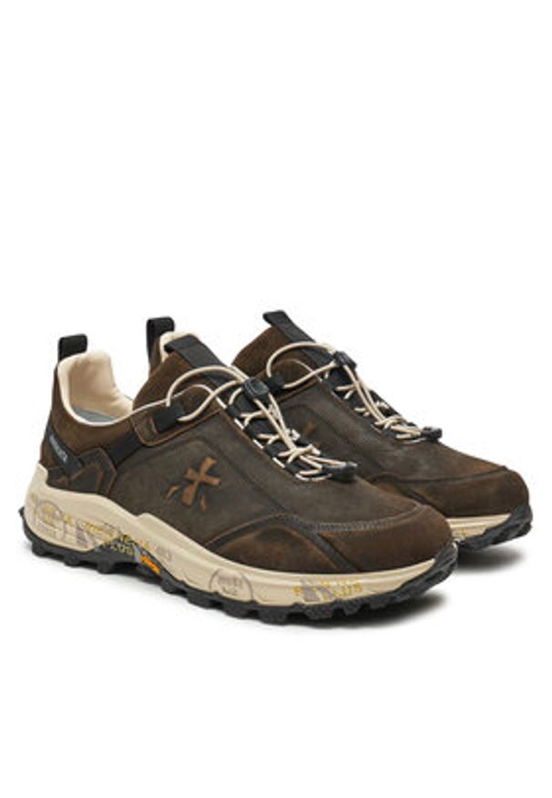 Premiata Sneakersy Cross 0.2 383 Czarny. Kolor: czarny. Materiał: zamsz, skóra