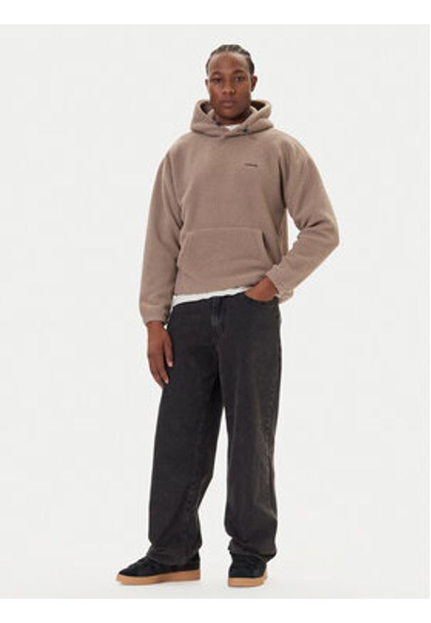 Levi's® Bluza Cozy Up A1034-0028 Écru Relaxed Fit. Materiał: syntetyk