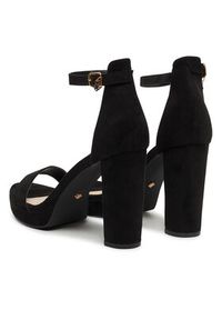 DeeZee Sandały SE008 Czarny. Kolor: czarny. Materiał: materiał #4