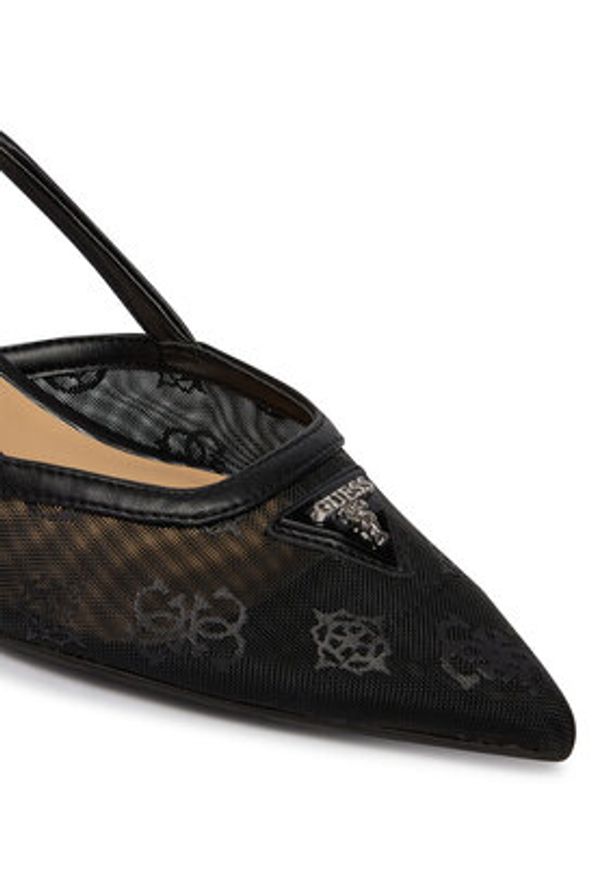 Guess Czółenka FLJYNO FAL05 Czarny. Kolor: czarny. Materiał: materiał