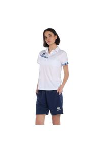 ERREA - Polo Errea Eden. Typ kołnierza: polo. Kolor: niebieski, wielokolorowy, biały. Styl: sportowy #1