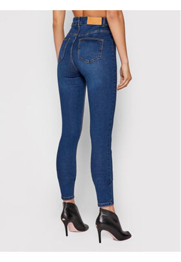Noisy may - Noisy May Jeansy Callie 27007979 Granatowy Skinny Fit. Kolor: niebieski