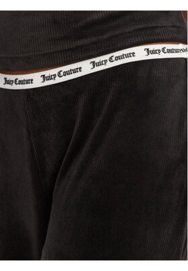 Juicy Couture Spodnie piżamowe Vicky JCLAS125504 Czarny Flare Fit. Kolor: czarny. Materiał: syntetyk
