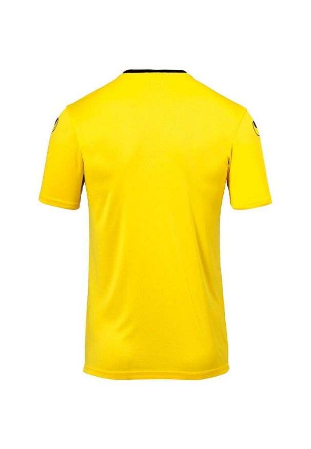 UHLSPORT - Koszulka Uhlsport Offense 23 Poly. Kolor: żółty, wielokolorowy, czarny. Materiał: jersey. Sport: fitness, piłka nożna