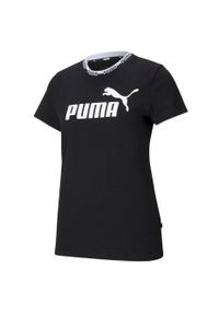 Koszulka treningowa damska Puma Amplified Graphic Tee. Kolor: czarny #1