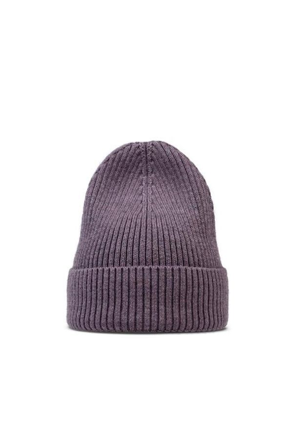 Buff - Czapka BUFF MERINO ACTIVE BEANIE SOLID PURPLE LILAC. Kolor: fioletowy. Sezon: zima. Styl: sportowy