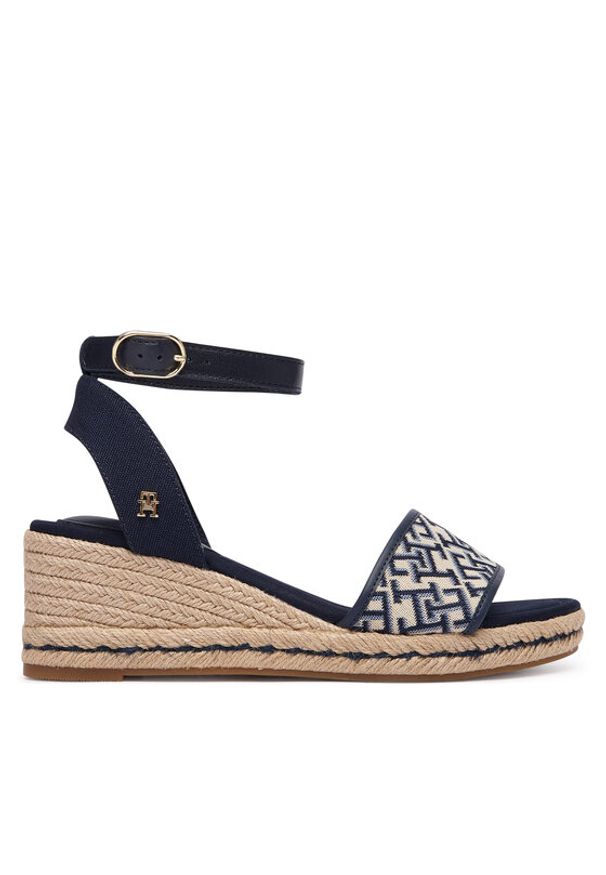 TOMMY HILFIGER - Tommy Hilfiger Espadryle Th Mid Espad FW0FW09519 Granatowy. Kolor: niebieski. Materiał: materiał