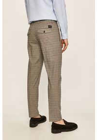 Calvin Klein - Spodnie. Okazja: na co dzień. Kolor: szary. Materiał: tkanina, bawełna, elastan. Styl: casual #2