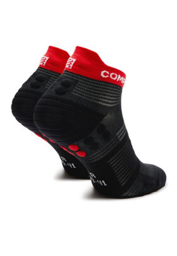 Compressport Skarpety krótkie Pro Racing Socks V4.0 Run Low XU00047B Czarny. Kolor: czarny. Materiał: poliamid, nylon. Sport: bieganie