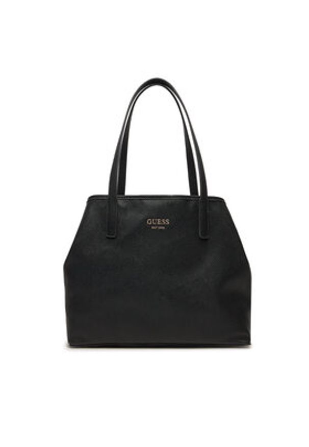 Guess Torebka HWVG93 18280 Czarny. Kolor: czarny. Materiał: skórzane