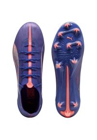Buty piłkarskie Puma Ultra 5 Ultimate Fg 107683 01 fioletowe. Kolor: fioletowy. Materiał: materiał. Szerokość cholewki: normalna. Sport: piłka nożna #4