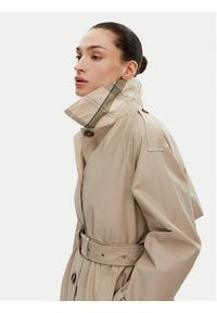 Barbour Trencz Maia Showerproof LSP0211SN11 Beżowy Regular Fit. Kolor: beżowy. Materiał: syntetyk #6