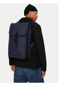 Rains Plecak Backpack W3 13000 Granatowy. Kolor: niebieski. Materiał: materiał #3