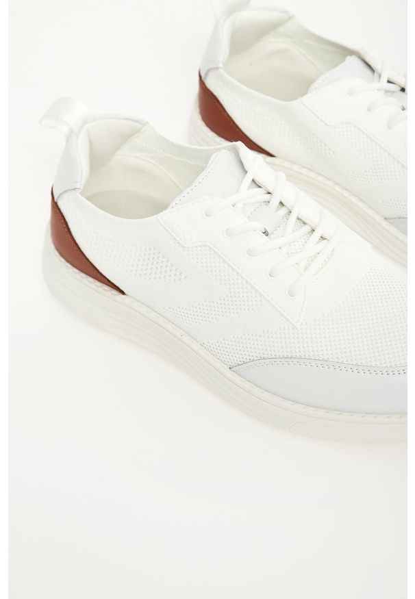 Liu Jo - Sneakersy męskie skórzane LIU JO. Materiał: skóra