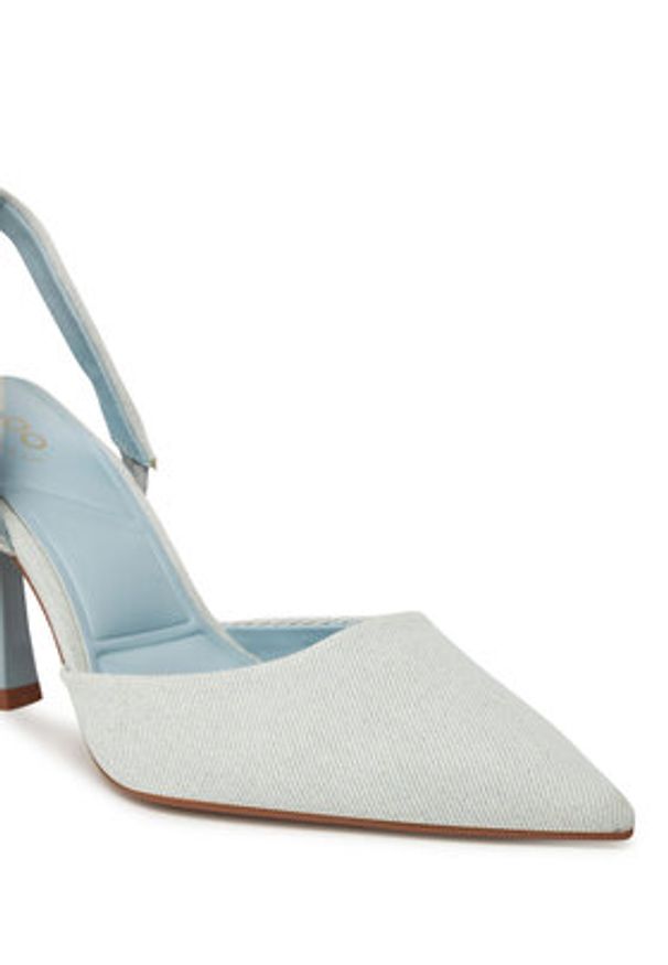 Aldo Szpilki Brusanti 13985168 Niebieski. Kolor: niebieski. Materiał: materiał. Obcas: na szpilce