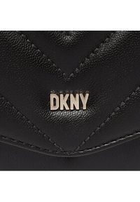 DKNY Torebka Madison Lg Shoulder R243BV20 Czarny. Kolor: czarny. Materiał: skórzane