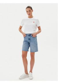 Vero Moda Szorty jeansowe Cleo 10329547 Niebieski Regular Fit. Kolor: niebieski. Materiał: bawełna #5