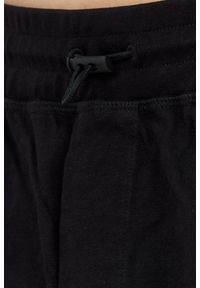 DSQUARED2 Dresowe szorty męskie z liściem, Rozmiar M. Kolor: czarny. Materiał: poliester, dresówka #4