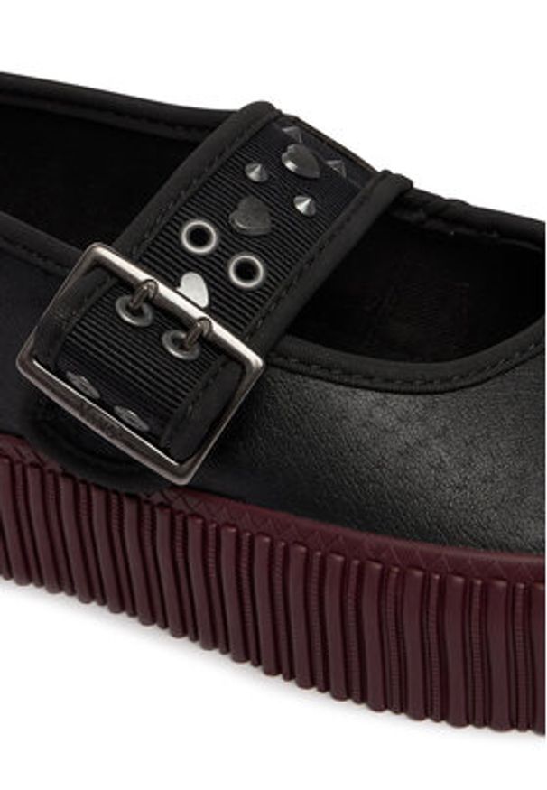 Vans Półbuty Mary Jane Creeper VN000D072Q11 Czarny. Kolor: czarny. Materiał: skóra