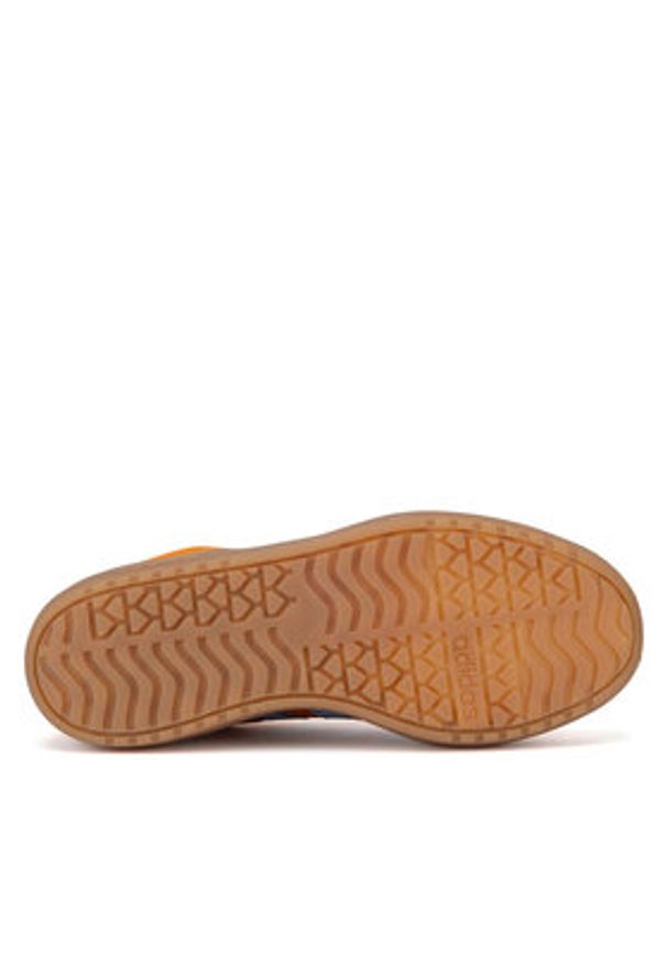 Adidas - adidas Sneakersy VL COURT BOLD IH8090 Pomarańczowy. Kolor: pomarańczowy. Materiał: zamsz, skóra