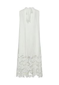 YAS Sukienka letnia Twigsy 26037703 Biały Relaxed Fit. Kolor: biały. Materiał: lyocell. Sezon: lato #4