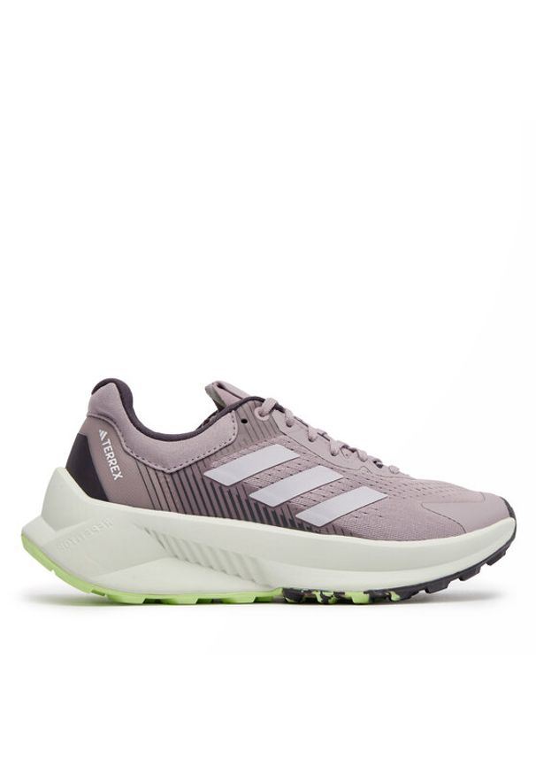 Adidas - adidas Buty do biegania Terrex Soulstride Flow Trail Running ID7719 Fioletowy. Kolor: fioletowy. Materiał: materiał. Model: Adidas Terrex. Sport: bieganie