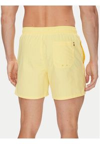 TOMMY HILFIGER - Tommy Hilfiger Szorty kąpielowe UM0UM03477 Żółty Regular Fit. Kolor: żółty. Materiał: syntetyk