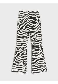 Sinsay - Legginsy flare w zebre - wielobarwny #1