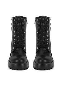 Nine West Trzewiki WFA3363-1 Czarny. Kolor: czarny. Materiał: materiał #7