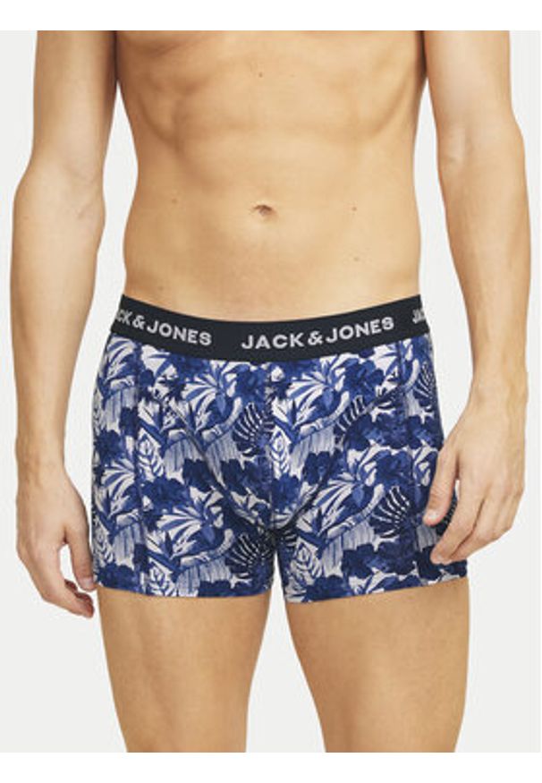 Jack & Jones - Jack&Jones Komplet 3 par bokserek Dexter 12267054 Niebieski. Kolor: niebieski. Materiał: bawełna