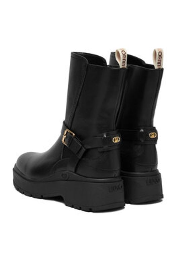 Liu Jo Botki Andrea 03 SF5097 P0102 Czarny. Kolor: czarny. Materiał: skóra