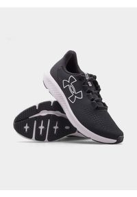Under Armour - Buty do biegania męskie UNDER ARMOUR Charged Pursuit 3. Zapięcie: sznurówki. Kolor: biały, wielokolorowy, czarny. Materiał: materiał, syntetyk. Szerokość cholewki: normalna