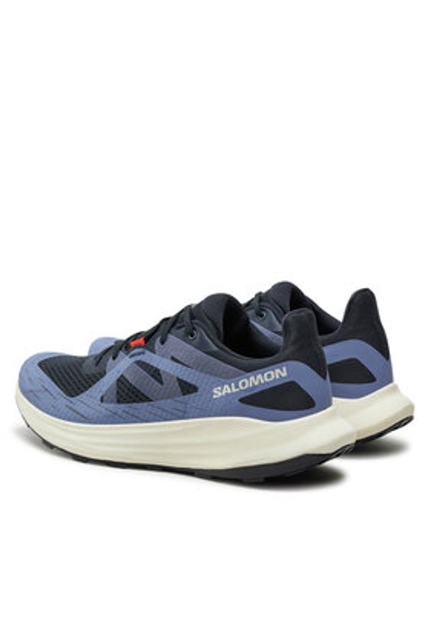 salomon - Salomon Buty do biegania Ultra Flow L47692600 Granatowy. Kolor: niebieski. Materiał: materiał