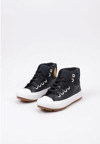 Buty sportowe Casual Dziecięce Converse All-Star Berkshire Czarny. Okazja: na co dzień. Kolor: czarny, brązowy, wielokolorowy. Materiał: tkanina, skóra. Model: Converse All Star