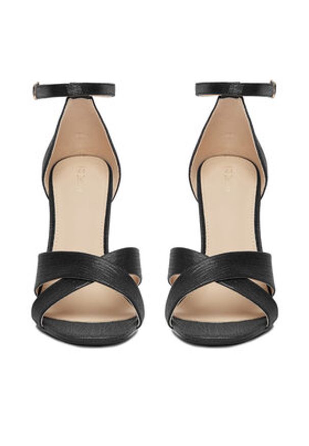 DeeZee Sandały CEO-998877 Czarny. Kolor: czarny. Materiał: materiał