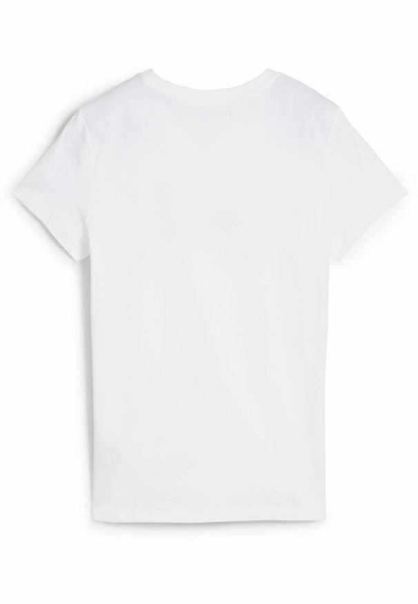 Puma - Koszulka damska PUMA ESS No. 1 Logo Tee. Kolor: biały. Materiał: bawełna, materiał