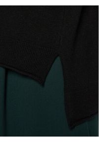 United Colors of Benetton - United Colors Of Benetton Sweter 1035D102G Czarny Regular Fit. Kolor: czarny. Materiał: wiskoza