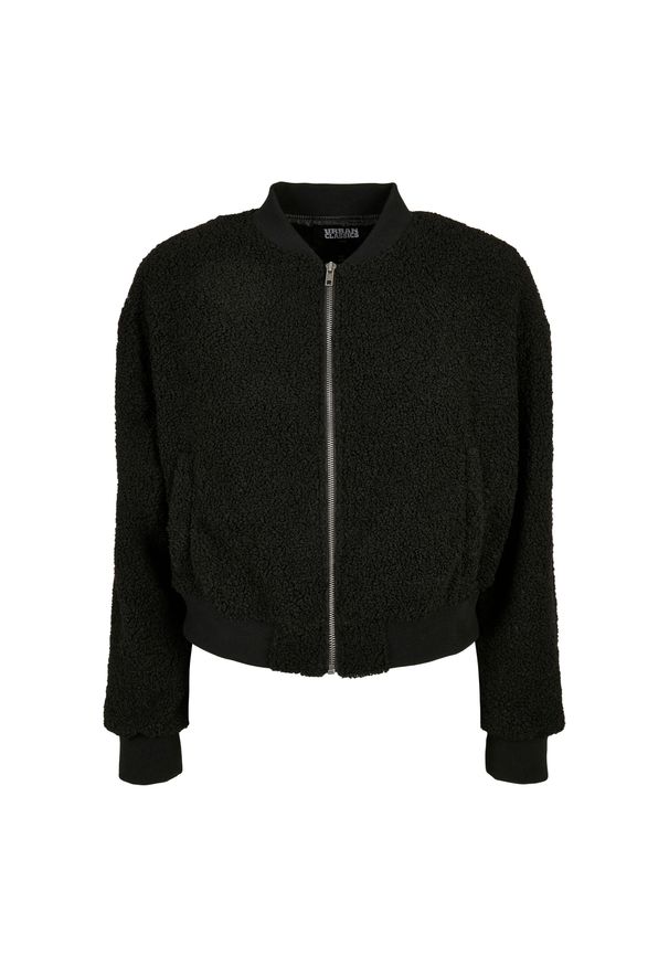 Damski polar Urban Classics Oversized Sherpa GT. Kolor: czarny. Materiał: polar