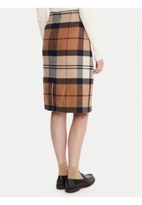Barbour Spódnica mini Rosa LSK0064BR37 Beżowy Regular Fit. Kolor: beżowy. Materiał: wełna #3