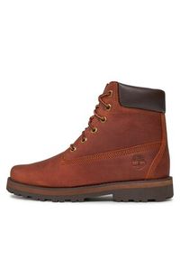 Timberland Trapery Courma Kid Traditional6In TB0A28VX3581 Brązowy. Kolor: brązowy. Materiał: skóra