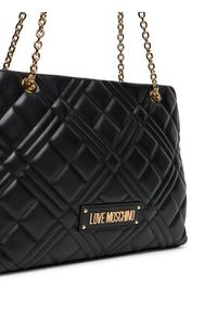 Love Moschino - LOVE MOSCHINO Torebka JC4145PP1NLA0000 Czarny. Kolor: czarny. Materiał: skórzane #5